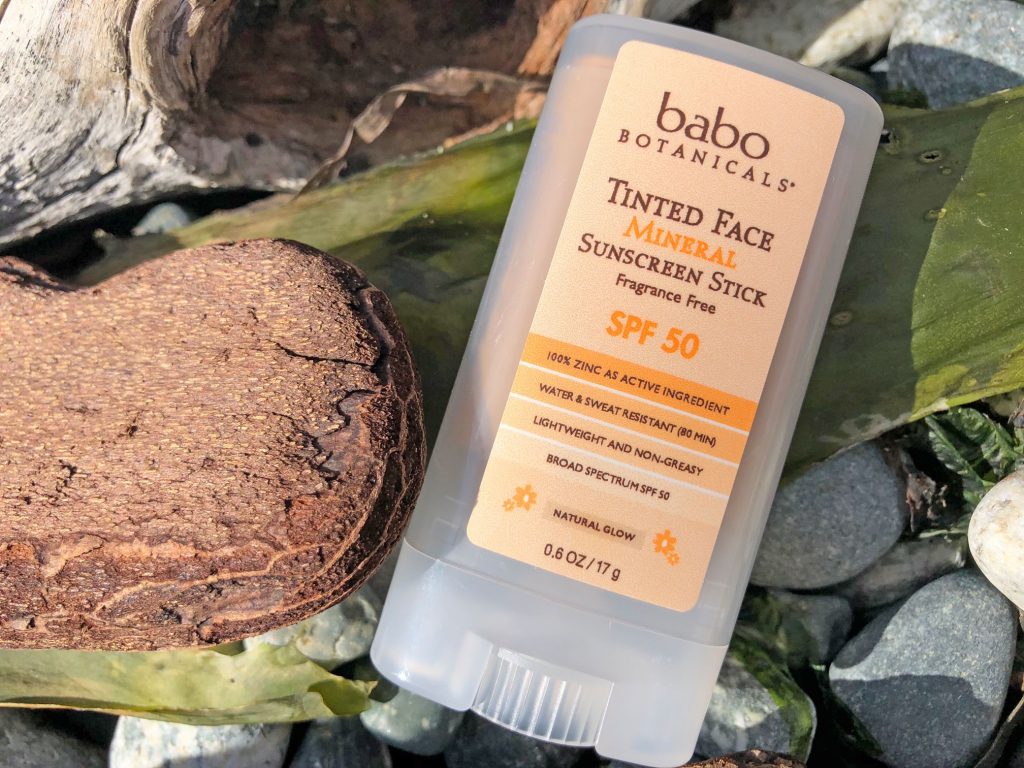 Babo Botanicals Tinted Face Mineral Sunscreen Stick SPF 50